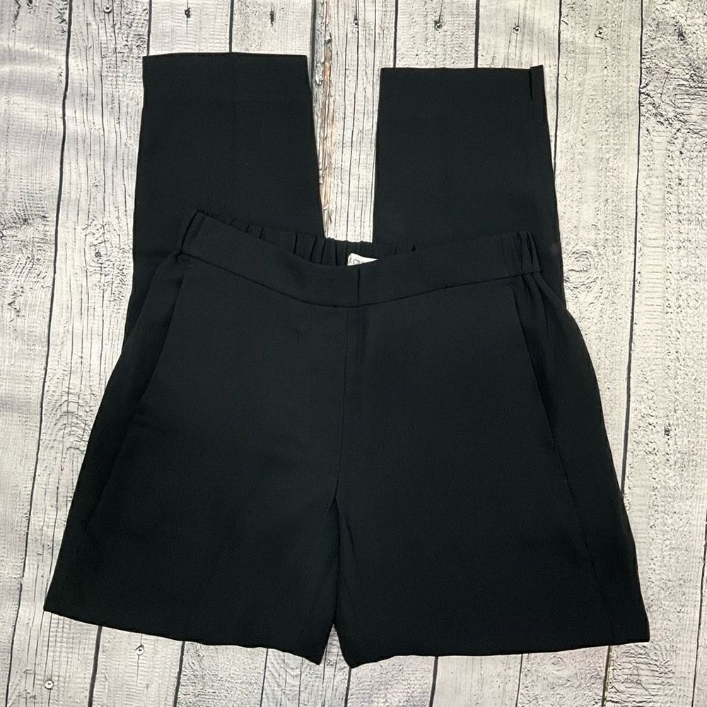 J. CREW Black Pull On Pants